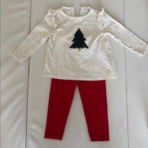 Christmas Tree Adventurewear 360 shirt and pants size 24 months